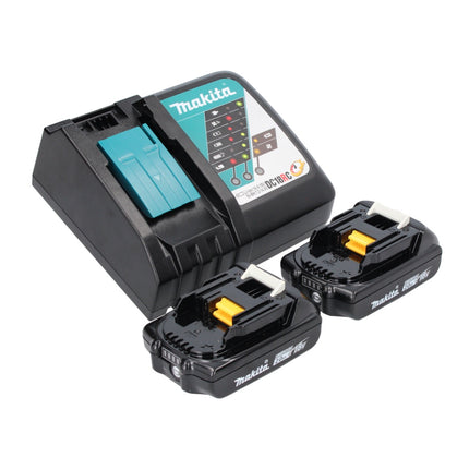 Makita DUM 111 RAXJ tijeras de podar sin cable 18 V + 2x batería recargable 2.0 Ah + cargador + Makpac