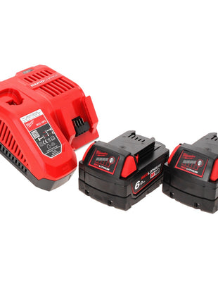 Milwaukee M18 FJS-602X Akku Stichsäge 18 V 25 mm Hub Brushless + 2x Akku 6,0 Ah + Ladegerät + HD Box