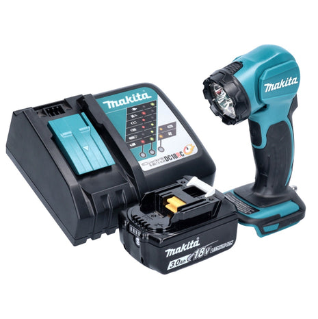 Makita DEADML815F1 Lampe LED sans fil 160lm 14,4 - 18V + 1x Batterie 3,0Ah + Chargeur