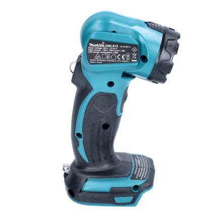 Makita DEADML 815 RF LED Akku Handleuchte 14,4 - 18 V 160 lm + 2x Akku 3,0 Ah + Ladegerät