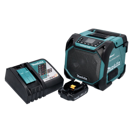 Makita DMR 203 RA1 Bluetooth speaker 12 V 18 V IP64 + 1x rechargeable battery 2.0 Ah + charger