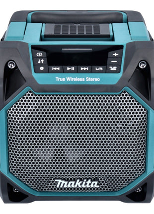 Makita DMR 203 T1 Altavoz Bluetooth 12 V 18 V IP64 + 1x batería 5,0 Ah - sin cargador