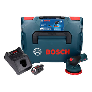 Bosch GEX 12V-125 Professional Akku Exzenterschleifer 12 V 125 mm Brushless + 1x Akku 3,0 Ah + Ladegerät + L-Boxx