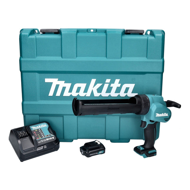 Pistolet à cartouche de batterie Makita CG 100 DSAA 12 V max. 310 ml + 1x batterie 2,0 Ah + chargeur + étui