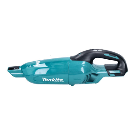 Makita DCL 281 FZ Akku Staubsauger 18 V Brushless + Zyklon Abscheidervorsatz + Teppich Bodendüse - ohne Akku, ohne Ladegerät