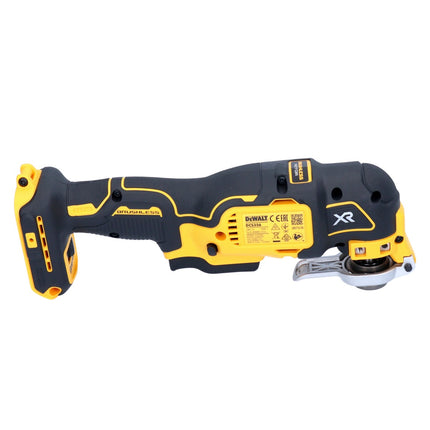 Oscillatore a batteria DeWalt DCS 356 P2-XJ 18 V Brushless + 2x batteria 5,0 Ah + caricabatterie + kit accessori