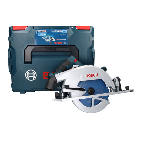 Bosch GKS 18V-68 GC Sega circolare professionale a batteria 18 V 190 mm Biturbo Brushless ( 06016B5100 ) + L-BOXX - senza batteria, senza caricabatterie