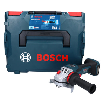Bosch GWS 18V-15 SC Professional Cordless Angle Grinder 125mm Brushless 18V + L-BOXX case - without battery, without charger (06019H6100)