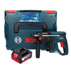 Bosch GBH 18V-21 Taladro percutor profesional 18 V 2,0 J sin escobillas + 1x batería 4,0 Ah + L-BOXX - sin cargador