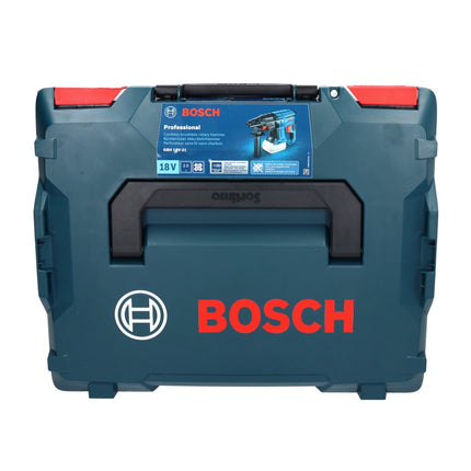 Bosch GBH 18V-21 Taladro percutor profesional 18 V 2,0 J sin escobillas + 1x batería 4,0 Ah + L-BOXX - sin cargador