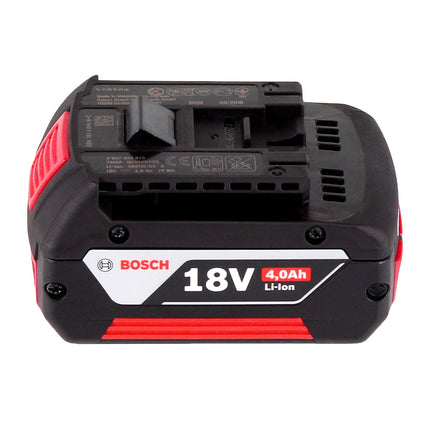 Bosch GEX 18V-125 Levigatrice rotorbitale a batteria professionale 18 V 125 mm brushless + 1x batteria ricaricabile 4,0 Ah + L-BOXX - senza caricabatterie