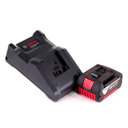 Bosch GEX 18V-125 Profesjonalna akumulatorowa szlifierka oscylacyjna bezszczotkowa 18 V 125 mm + 1x akumulator 5,0 Ah + ładowarka + L-BOXX