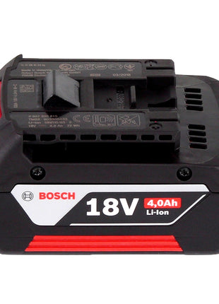 Bosch GWS 18V-10 Smerigliatrice angolare professionale a batteria 18 V 125 mm brushless + 1x batteria ricaricabile 4,0 Ah + L-Boxx - senza caricabatterie