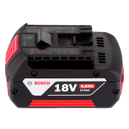 Bosch GWS 18V-10 Professional cordless angle grinder 18 V 125 mm brushless + 1x rechargeable battery 4.0 Ah + L-Boxx - without charger