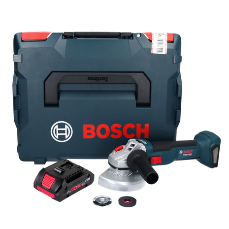 Bosch GWS 18V-10 Professional Cordless Angle Grinder 125mm Brushless 18V + 1x ProCORE Battery 4.0 Ah + Case - without charger