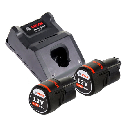 Bosch GLI 12V-80 Lámpara de batería profesional 12 V 80 lúmenes + 2x baterías 2,0 Ah + cargador