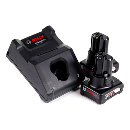 Bosch GLI 12V-80 Lámpara de batería profesional 12 V 80 lúmenes + 2x baterías 6,0 Ah + cargador
