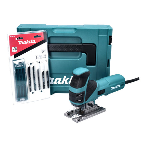 Makita 4351 FCTJ Scie sauteuse pendulaire 720 W + 16x lame + Makpac