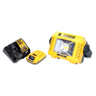 DeWalt DCL 077 D1 Cordless LED worklight 12 V 18 V 2000 lm IP54 + 1x rechargeable battery 2.0 Ah + charger