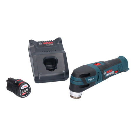 Bosch GOP 12V-28 Professional Starlock Brushless Cordless Sander Cutter + 1x 2.0 Ah Battery + Charger