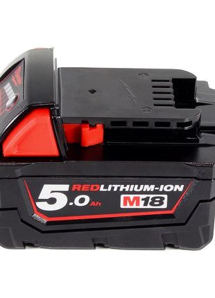 Milwaukee M18 HOAL-501 foco de construcción con lámpara LED a batería 18 V 4000 lm + 1x batería 5,0 Ah - sin cargador