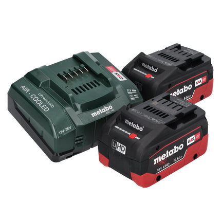 Metabo KH 18 LTX BL 24 akumulatorowa wiertarko-wkrętarka 18 V 2,2 J SDS Plus Brushless ( 601713660 ) + 2x akumulator 5,5 Ah + ładowarka + metaBOX