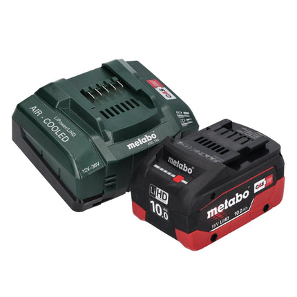 Metabo KH 18 LTX BL 24 akumulatorowa wiertarko-wkrętarka udarowa 18 V 2,2 J SDS Plus Brushless + 1x akumulator 10,0 Ah + ładowarka + metaBOX