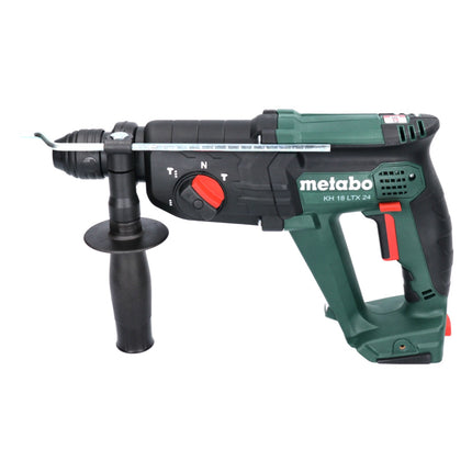 Martillo combinado sin cable Metabo KH 18 LTX 24 18 V 2,1 J SDS plus + 1x batería recargable 4,0 Ah + metaBOX - sin cargador