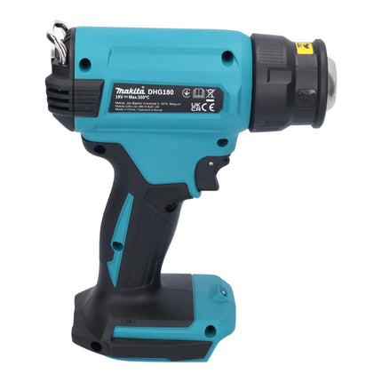 Makita DHG 180 A1 Akku Heißluftgebläse 18 V 550 °C + 1x Akku 2,0 Ah - ohne Ladegerät