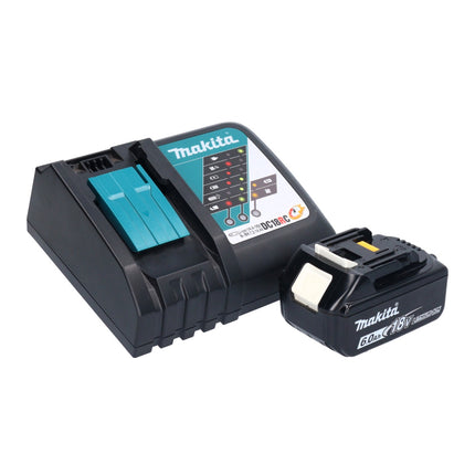 Makita DHG 180 RG1 Akku Heissluftgeblaese 18 V 550 C 1x Akku 6 0 Ah Ladegeraet 3 - toolbrothers