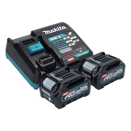 Makita TW 004 GA2 Akku Schlagschrauber 40 V max. 1/2" 350 Nm XGT Brushless + 2x Akku 2,0 Ah + Ladegerät