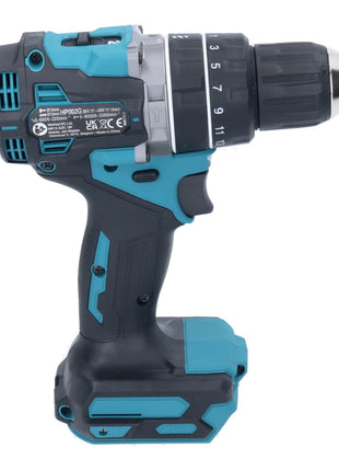 Taladro percutor inalámbrico Makita HP 002 GA2 40 V máx. 64 Nm sin escobillas + 2 baterías 2,0 Ah + cargador