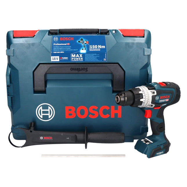 Bosch GSB 18V-150 C Professional cordless impact drill 18 V 150 Nm ( 06019J5102 ) Biturbo Brushless + L-Boxx - without battery, without charger