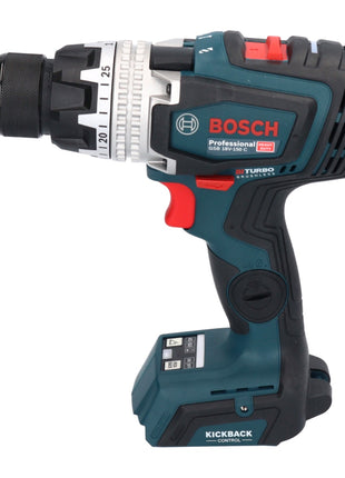 Bosch GSB 18V-150 C Taladro percutor inalámbrico profesional 18 V 150 Nm (06019J5102) Biturbo Brushless + L-Boxx - sin batería, sin cargador