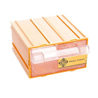 FORTE Tools K-30 Aufbewahrungsbox in 13,5x11,2x6 cm, Schubladenbox, Transparent, Kunststoff, mit Schublade, mit Schienensystem kombinierbar ( 000051144831 ) - Toolbrothers