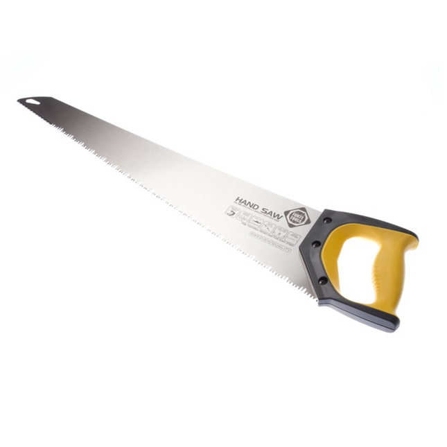 FORTE Tools Foxtail 60cm Premium saw, hand saw with ergonomic rubber handle, saw for wood, laminate, etc., with special group toothing Made in Sweden (000051083427)