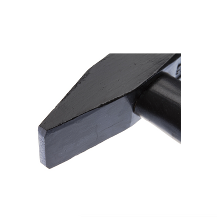 FORTE TOOLS Engineer's Hammer - Wooden handle - 200g head weight - Premium tool, forged - Double ring wedge - Lacquered head (000051151023)