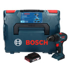 Bosch GSB 18V-55 Professional akumulatorowa wiertarko-wkrętarka udarowa 18 V 55 Nm bezszczotkowa + 1x akumulator 2,0 Ah + L-Boxx - bez ładowarki