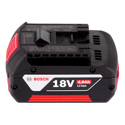 Bosch GSB 18V-55 Professional Perceuse-visseuse à percussion sans fil 18 V 55 Nm Brushless + 1x batterie 4,0 Ah + L-Boxx - sans chargeur