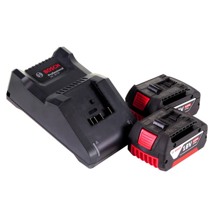 Bosch GSB 18V-55 Trapano a percussione professionale a batteria 18 V 55 Nm brushless + 2x batteria ricaricabile 4,0 Ah + caricabatterie + L-Boxx