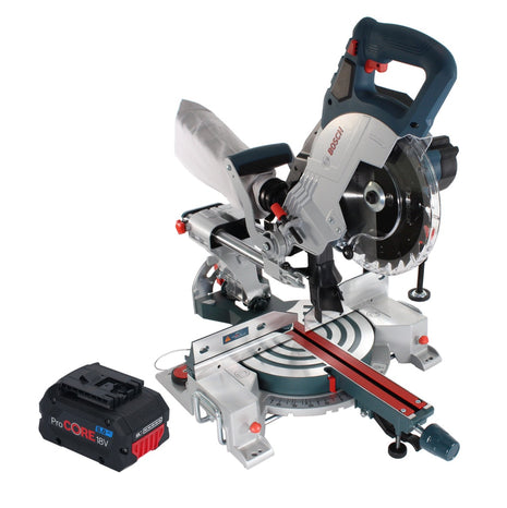 Bosch GCM 18V-216 Professional Akku Kappsäge Gehrungssäge 18 V 216 mm BITURBO Brushless + 1x ProCORE Akku 8,0 Ah - ohne Ladegerät