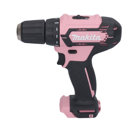 Makita Pink Lady Edition Set taladro inalámbrico 12 V DF 333 DSAP1 + aspirador CL 108 FDSAP + cortacésped UR 100 DSAP + 3x baterías 2,0 Ah + 3x cargador