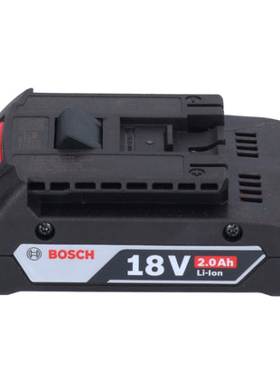 Bosch GWX 18V-10 Profesjonalna akumulatorowa szlifierka kątowa 18 V 125 mm X-LOCK bezszczotkowa + 1x akumulator 2,0 Ah + L-Boxx - bez ładowarki