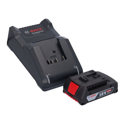 Bosch GWX 18V-10 Smerigliatrice angolare professionale a batteria 18 V 125 mm X-LOCK Brushless + 1x batteria ricaricabile 2,0 Ah + caricabatterie + L-Boxx