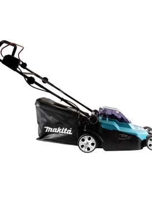 Cortacésped a batería Makita DLM 382 CT2 36 V (2x 18 V) 38 cm 40 l + 2x batería 5,0 Ah + cargador doble