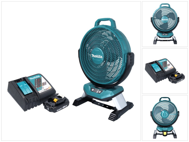 Makita DCF 301 RA1 Akku Ventilator Luefter 18 V 33 cm 1x Akku 2 0 Ah Ladegeraet 0 - toolbrothers