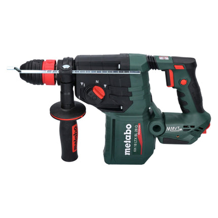 Martillo perforador a batería Metabo KH 18 LTX BL 28 Q 18 V 3 J SDS plus Brushless + 1 batería de 5,5 Ah + metaBOX - sin cargador