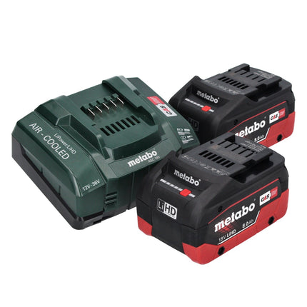 Metabo NP 18 LTX BL 5.0 Akku Blindnietpistole 18 V 10 kN Brushless + 2x Akku 8,0 Ah + Ladegerät + metaBOX