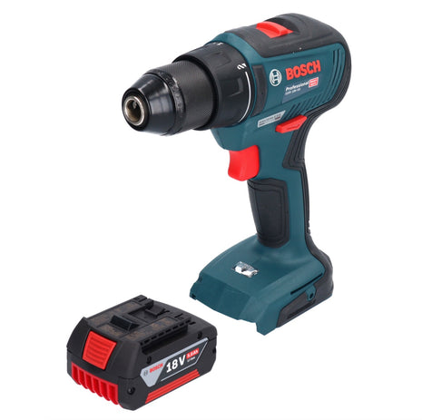 Bosch GSR 18V-55 Taladro atornillador inalámbrico profesional 18 V 55 Nm sin escobillas + 1x batería 5,0 Ah - sin cargador