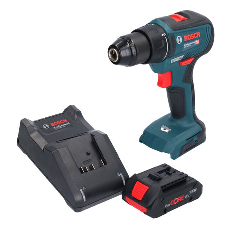 Bosch GSR 18V-55 Professional cordless drill driver 18 V 55 Nm brushless + 1x ProCORE rechargeable battery 4.0 Ah + charger